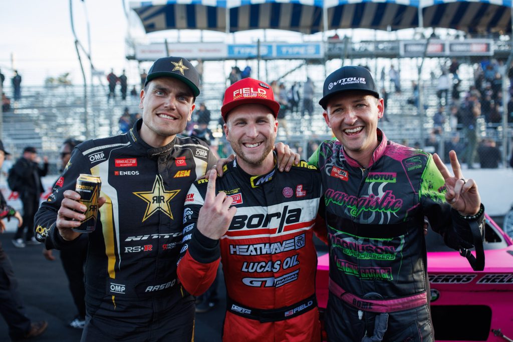 formula drift podium