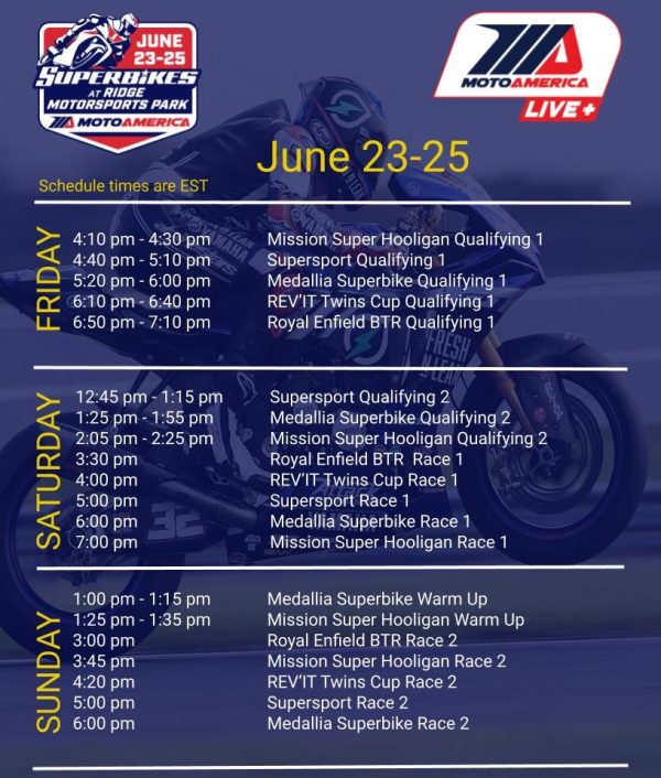 MotoAmerica The Ridge Preview Speed Trap Magazine