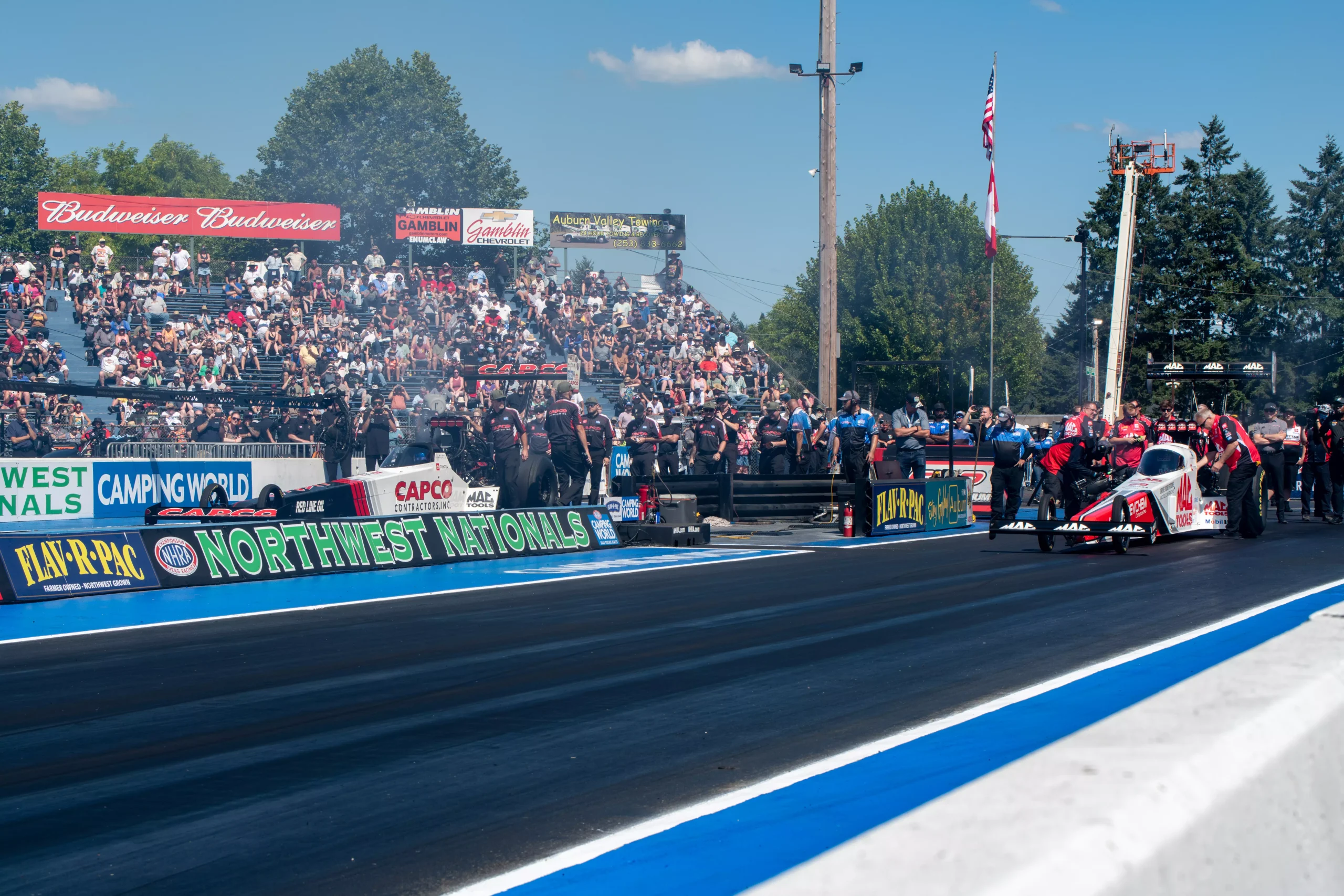 FlavRPac NHRA NW Nationals Recap from Pacific Raceways Speed Trap