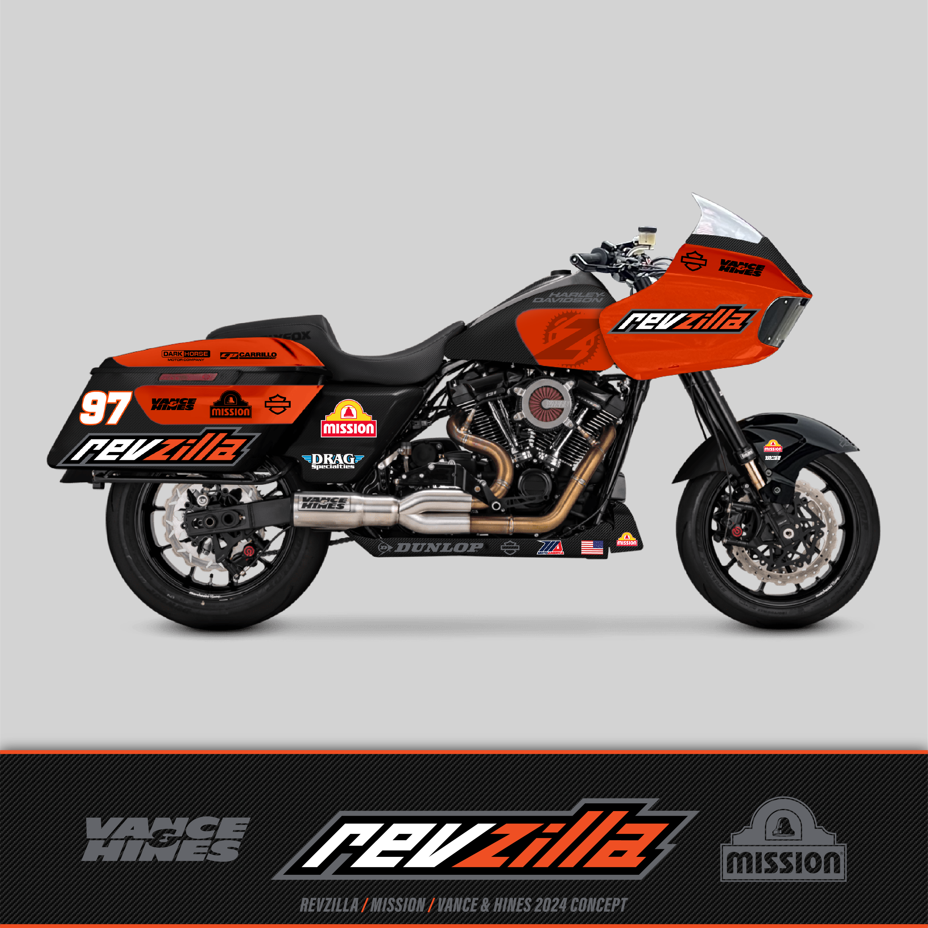 vance and hines announce Hayden Gilliam and Rocco Landers as their 2024 riders in KOTB