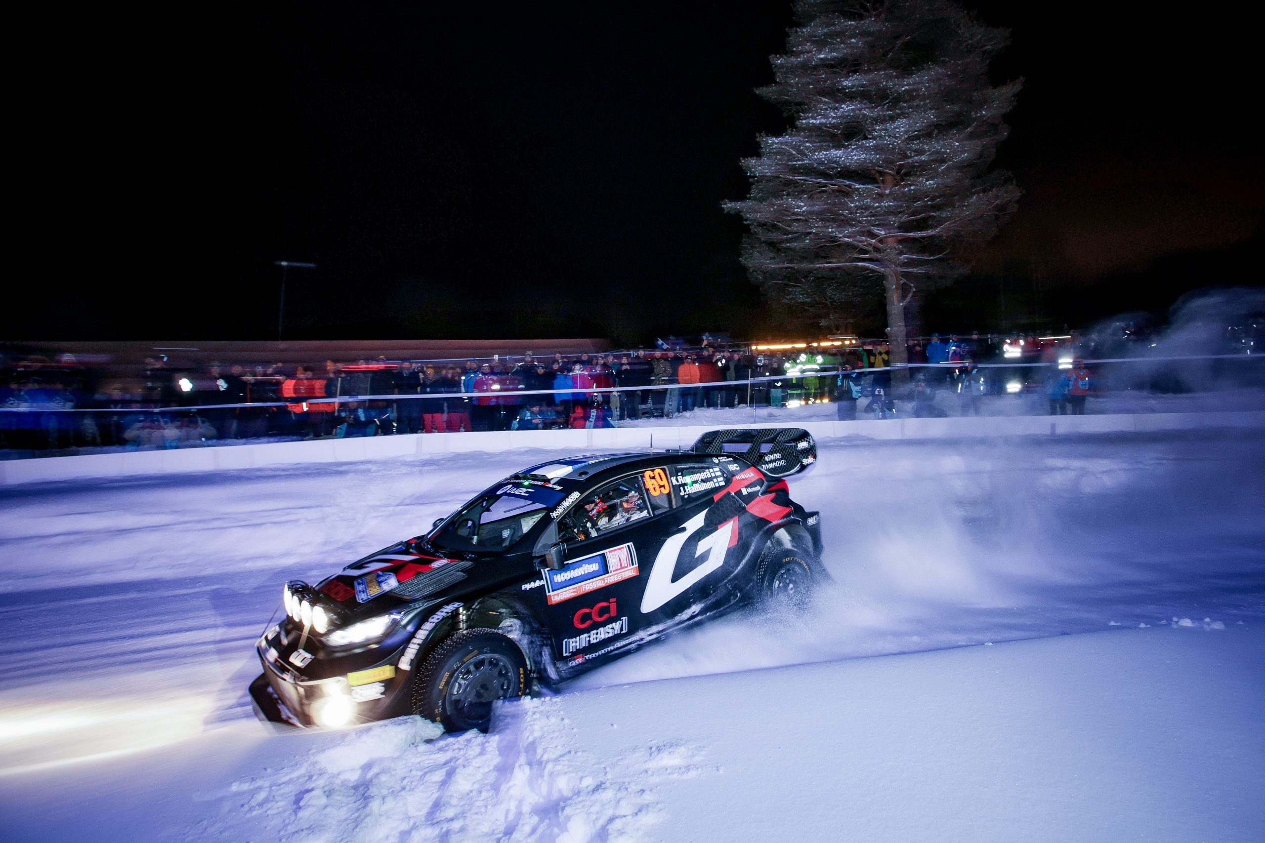 Rally Sweden Rovanperä Leads