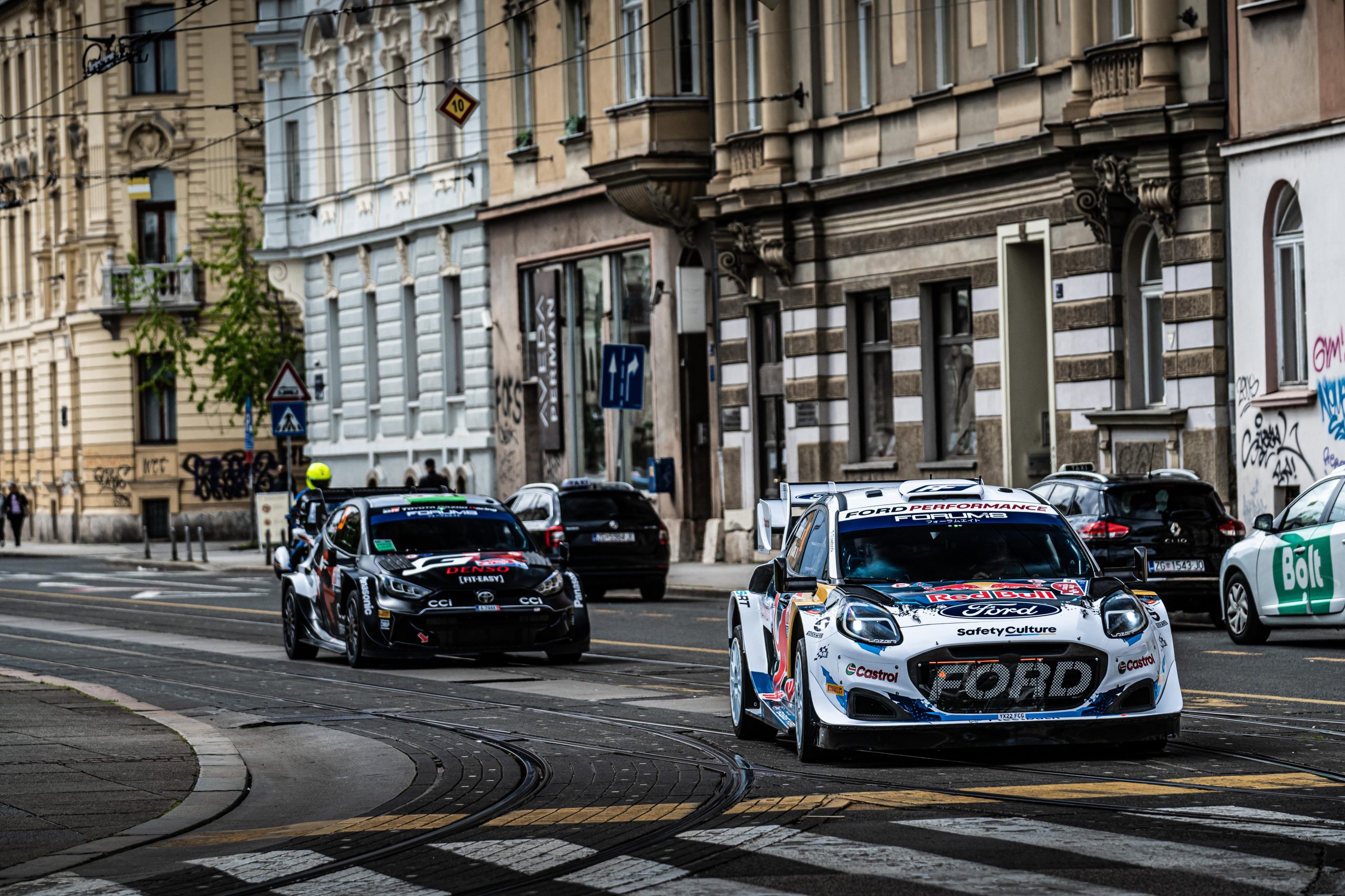 Croatia Rally 2024 Toyota and M-Sport