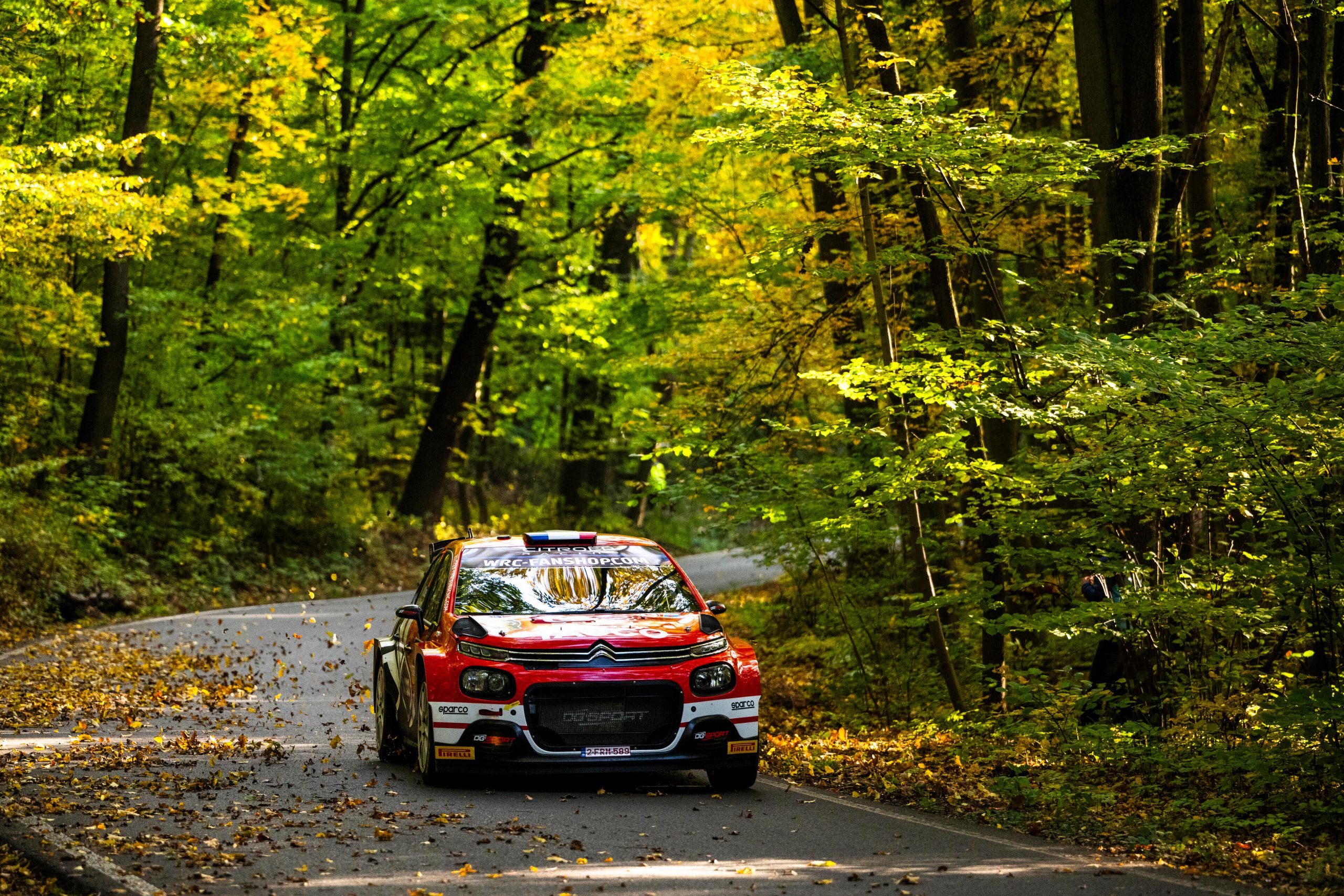 Central European Rally 2024 Gryazin Leads WRC2