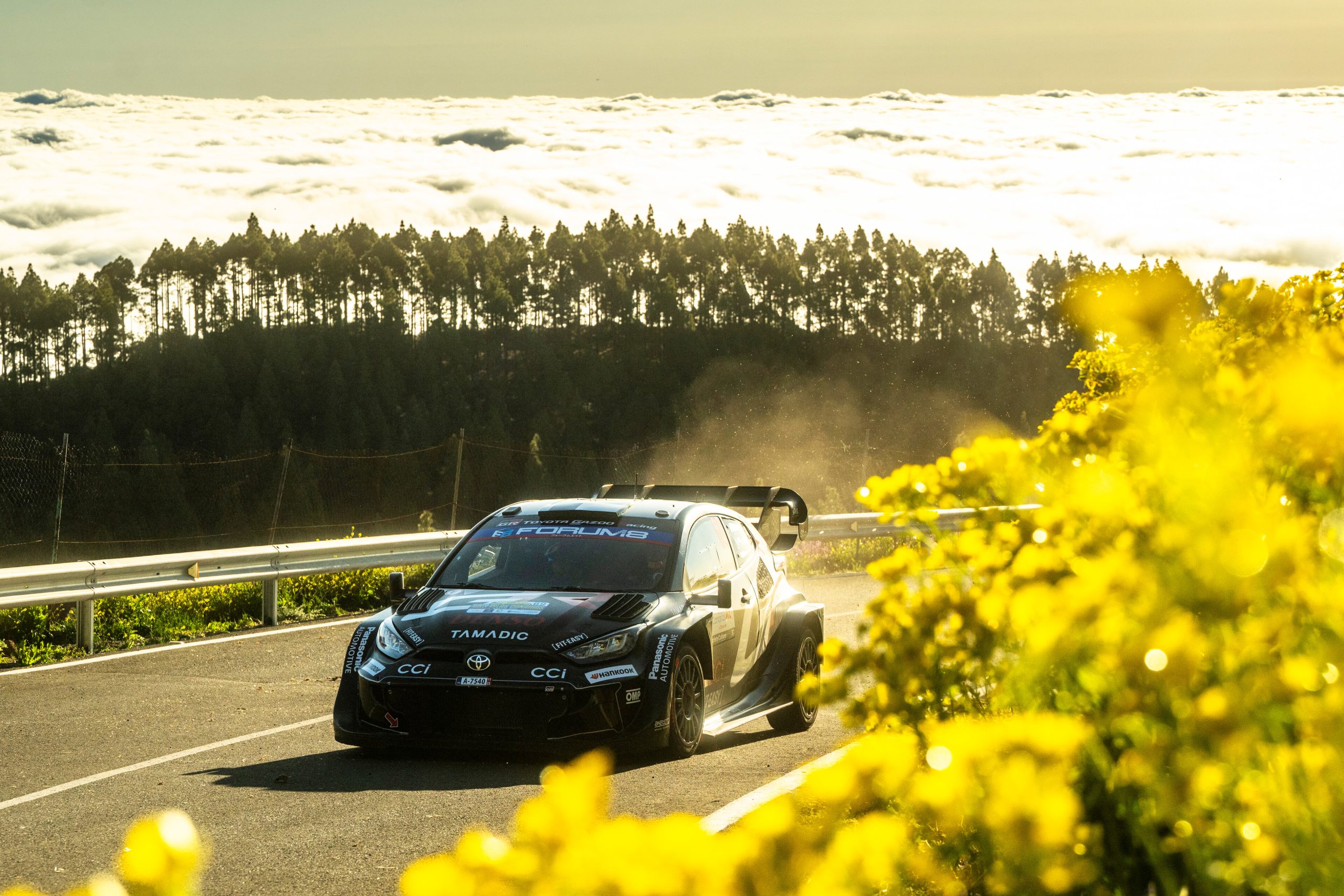Rally Islas Canaries Rovanperä Leads After Strong First Day
