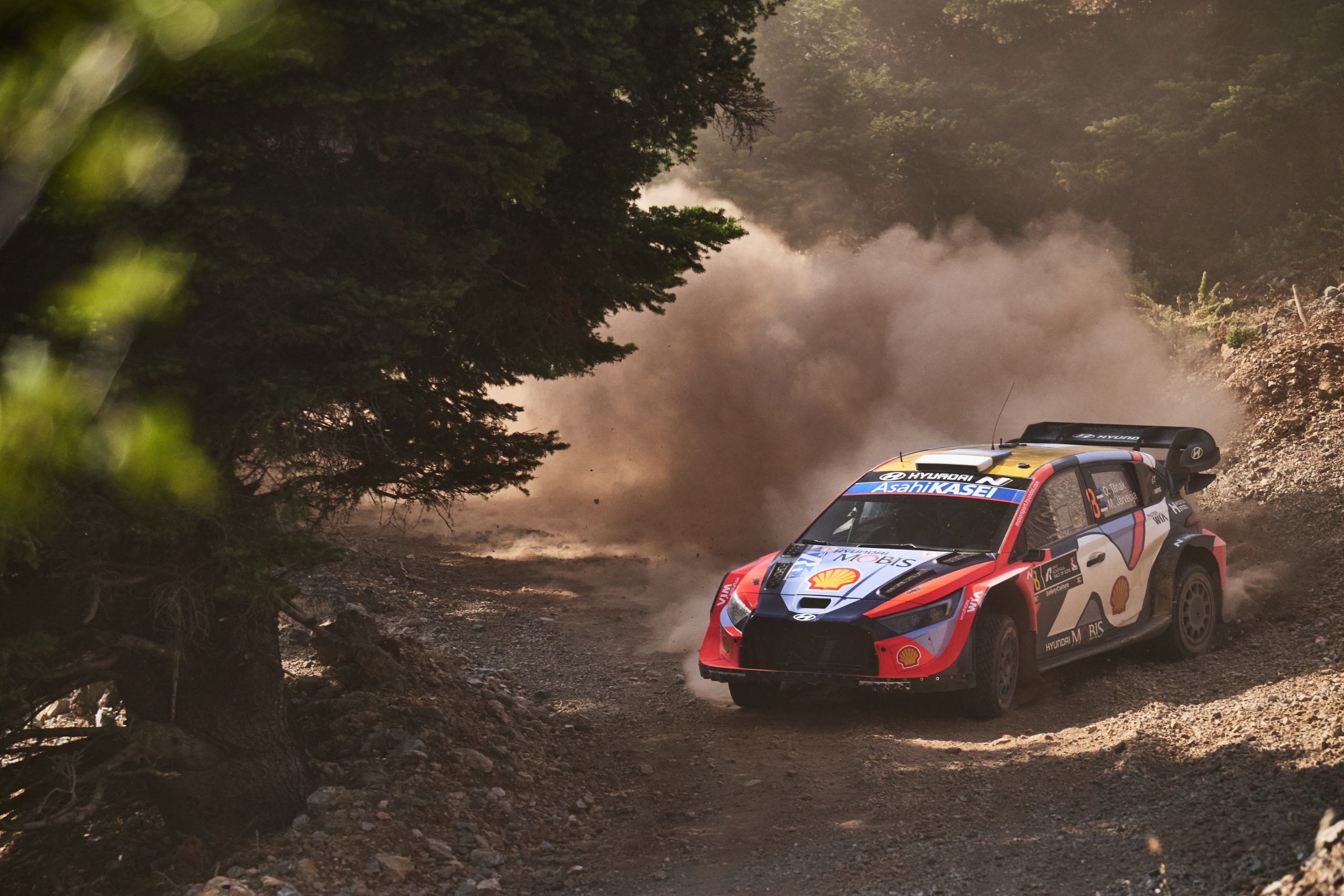 EKO Acropolis Rally Greece 2025 Tänak Leads